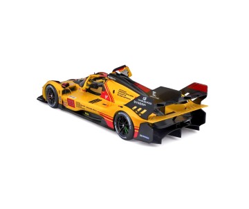 Bburago 1/18 Racing Ferrari 499P 24HLM (2024) - Yellow #83