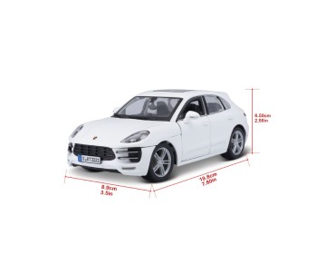 Bburago 1/24 Porsche Macan - White
