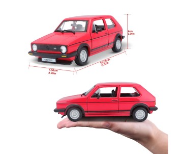 Bburago 1/24 Volkswagen Golf Mk1 GTI (1979) - Red