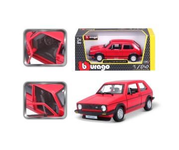 Bburago 1/24 Volkswagen Golf Mk1 GTI (1979) - Red