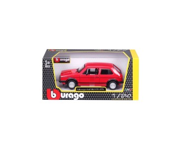 Bburago 1/24 Volkswagen Golf Mk1 GTI (1979) - Red