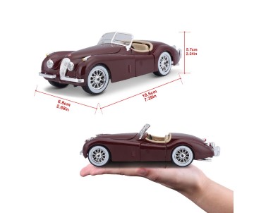 Bburago 1/24 Jaguar XK 120 Roadster (1951) (Red)