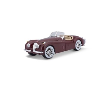 Bburago 1/24 Jaguar XK 120 Roadster (1951) (Red)