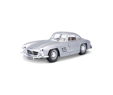 Bburago 1/24 Mercedes-Benz 300 SL (1954) - Silver