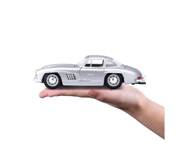 Bburago 1/24 Mercedes-Benz 300 SL (1954) - Silver