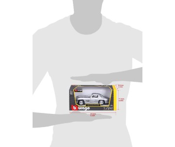 Bburago 1/24 Mercedes-Benz 300 SL (1954) - Silver