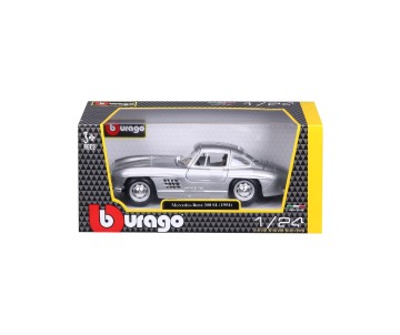 Bburago 1/24 Mercedes-Benz 300 SL (1954) - Silver