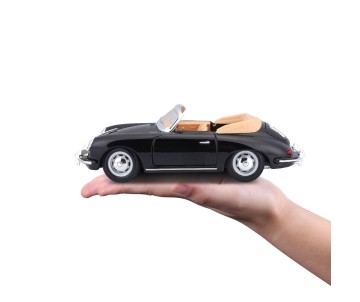Bburago 1/24 Porsche 356B Cabriolet (1961) - Black