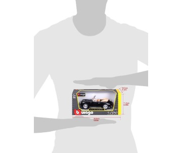 Bburago 1/24 Porsche 356B Cabriolet (1961) - Black