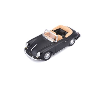 Bburago 1/24 Porsche 356B Cabriolet (1961) - Black