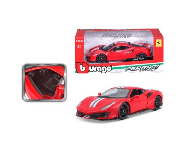 Bburago 1/24 R&P Ferrari 488 Pista (Red)