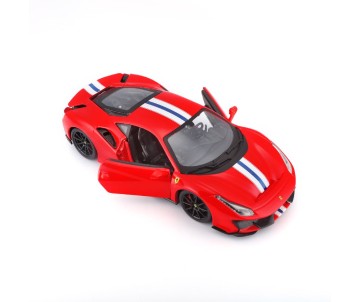 Bburago 1/24 R&P Ferrari 488 Pista (Red)