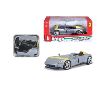 Bburago 1/24 R&P Ferrari Monza SP1 (Gray)