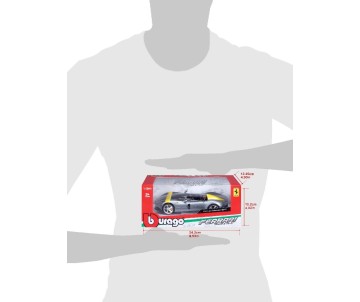 Bburago 1/24 R&P Ferrari Monza SP1 (Gray)