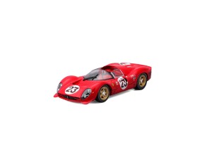 Bburago 1/24 Racing Ferrari 330 P4 Daytona (1967) - Red #23