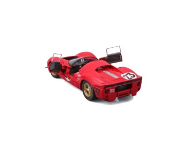 Bburago 1/24 Racing Ferrari 330 P4 Daytona (1967) - Red #23