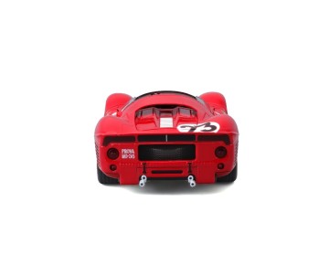 Bburago 1/24 Racing Ferrari 330 P4 Daytona (1967) - Red #23