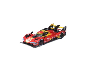 Bburago 1/24 Racing Ferrari 499P 24HLM (2024) - Red #50