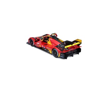 Bburago 1/24 Racing Ferrari 499P 24HLM (2024) - Red #50