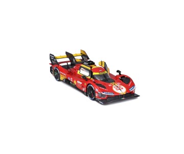 Bburago 1/24 Racing Ferrari 499P 24HLM (2024) - Red #50