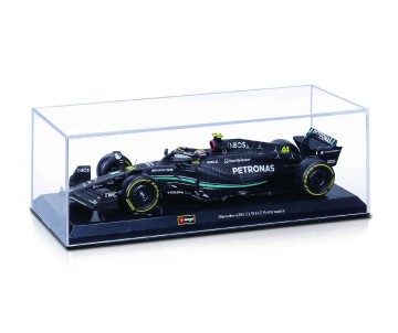Bburago 1/24 Race Mercedes W14 (2023) with driver (Hamilton #44)