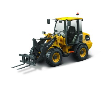 Bburago 1/50 Volvo L25 w/ Forklift 