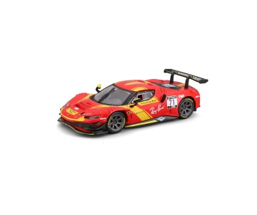 Bburago 1/43 Racing Ferrari 296GT3 (2023) - Red