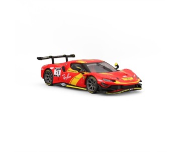 Bburago 1/43 Racing Ferrari 296GT3 (2023) - Red