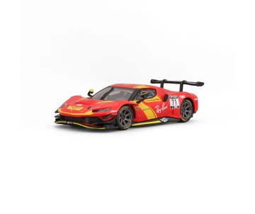 Bburago 1/43 Racing Ferrari 296GT3 (2023) - Red