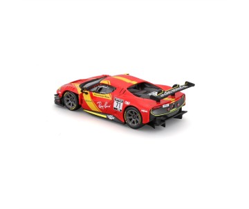 Bburago 1/43 Racing Ferrari 296GT3 (2023) - Red