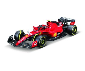 Bburago 1/43 SFR Ferrari SF-23 (2023) w/ driver (Sainz #55)