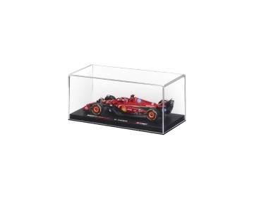 Bburago 1/43 SFR Ferrari Season Car w/ driver (2024) (Leclerc #16)
