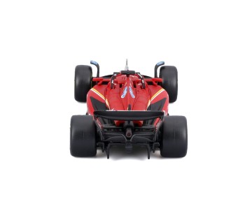 Bburago 1/43 SFR Ferrari Season Car w/ driver (2024) (Leclerc #16)