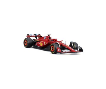 Bburago 1/43 SFR Ferrari Season Car w/ driver (2024) (Leclerc #16)