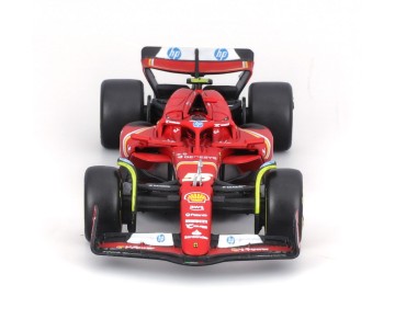 Bburago 1/43 SFR Ferrari Season Car w/ driver (2024) (Sainz #55)