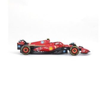 Bburago 1/43 SFR Ferrari Season Car w/ driver (2024) (Sainz #55)
