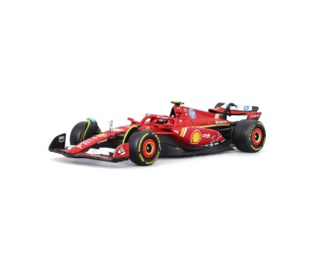 Bburago 1/43 SFR Ferrari Season Car w/ driver (2024) (Sainz #55)