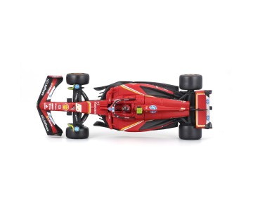Bburago 1/43 SFR Ferrari Season Car w/ driver (2024) (Sainz #55)