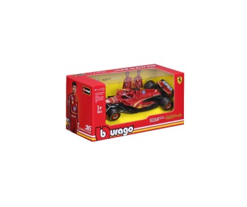 Bburago 1/43 SFR Ferrari Season Car (2024)  (Leclerc #16)