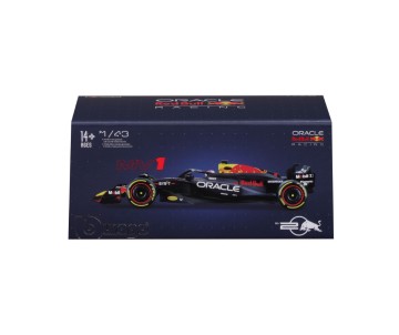 Bburago 1/43 Race Formula Oracle Red Bull RB20 w/helmet  (2024) - Verstappen #1