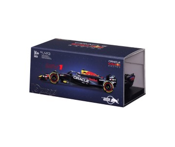 Bburago 1/43 Race Formula Oracle Red Bull RB20 w/helmet  (2024) - Verstappen #1