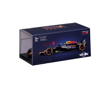 Bburago 1/43 Race Formula Oracle Red Bull RB20 w/helmet  (2024) - Verstappen #1