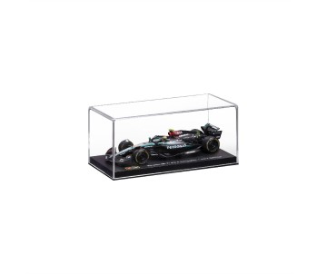 Bburago 1/43 Race Formula Mercedes W15 w/helmet (2024) - Hamilton #44