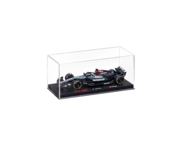 Bburago 1/43 Race Formula Mercedes W15 w/helmet (2024) - Russell #63