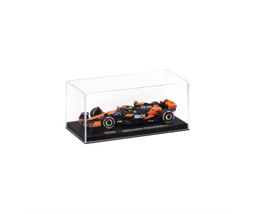 Bburago 1/43 Race Formula McLaren MCL38 w/ helmet (2024) - Norris #4
