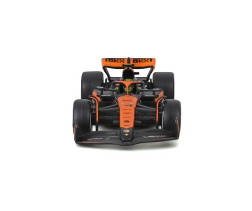 Bburago 1/43 Race Formula McLaren MCL38 w/ helmet (2024) - Norris #4
