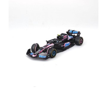 Bburago 1/43 Race Formula BWT Alpine F1 Team A524 w/helmet (2024)  - Gasly #10