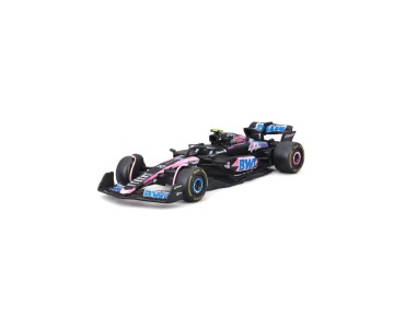 Bburago 1/43 Race Formula BWT Alpine F1 Team A524 w/helmet (2024)  - Gasly #10