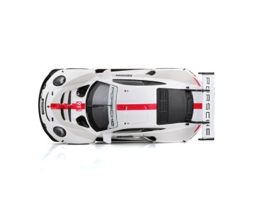 Bburago 1/43 Race Porsche 911 RSR - White