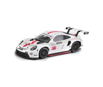 Bburago 1/43 Race Porsche 911 RSR - White